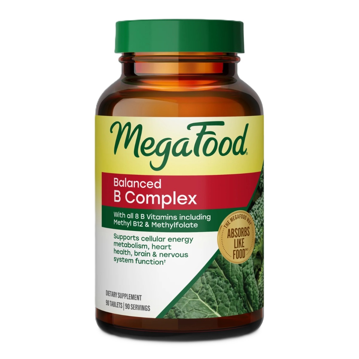MegaFood Balanced B Complex 90 tabl