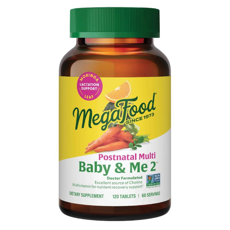 MegaFood Baby & Me 2 Postnatal Multi 120 tabl