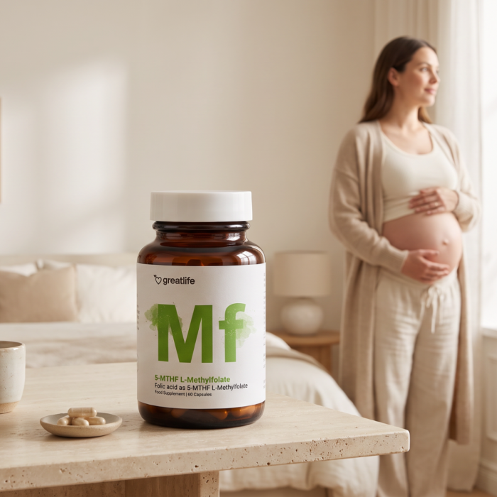 5-MTHF L-Metyylifolaatti (Foolihappo)